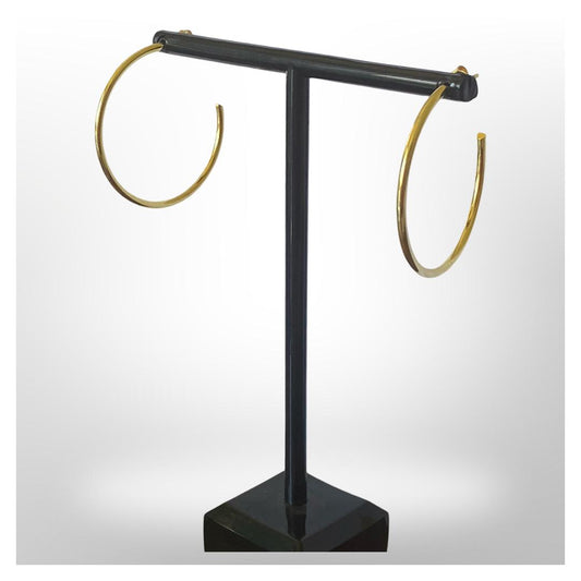 Aros Argollas - Baño de Oro