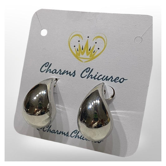 Aro Gotas Plateadas
