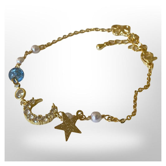 Pulsera Lunas y Estrella