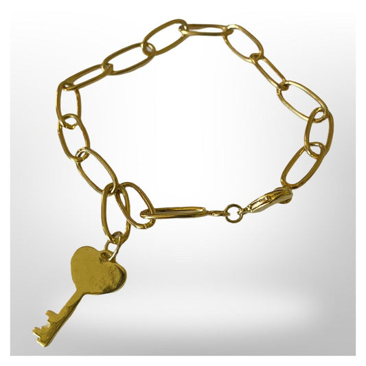 Pulsera Eslabón y Llave